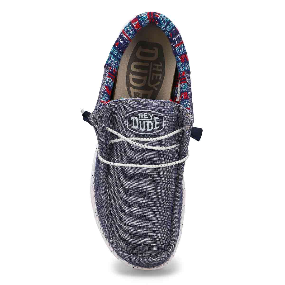 Men's Wally Eco Funk Casual Shoe - Jacquard