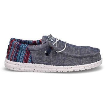 Men's Wally Eco Funk Casual Shoe - Jacquard
