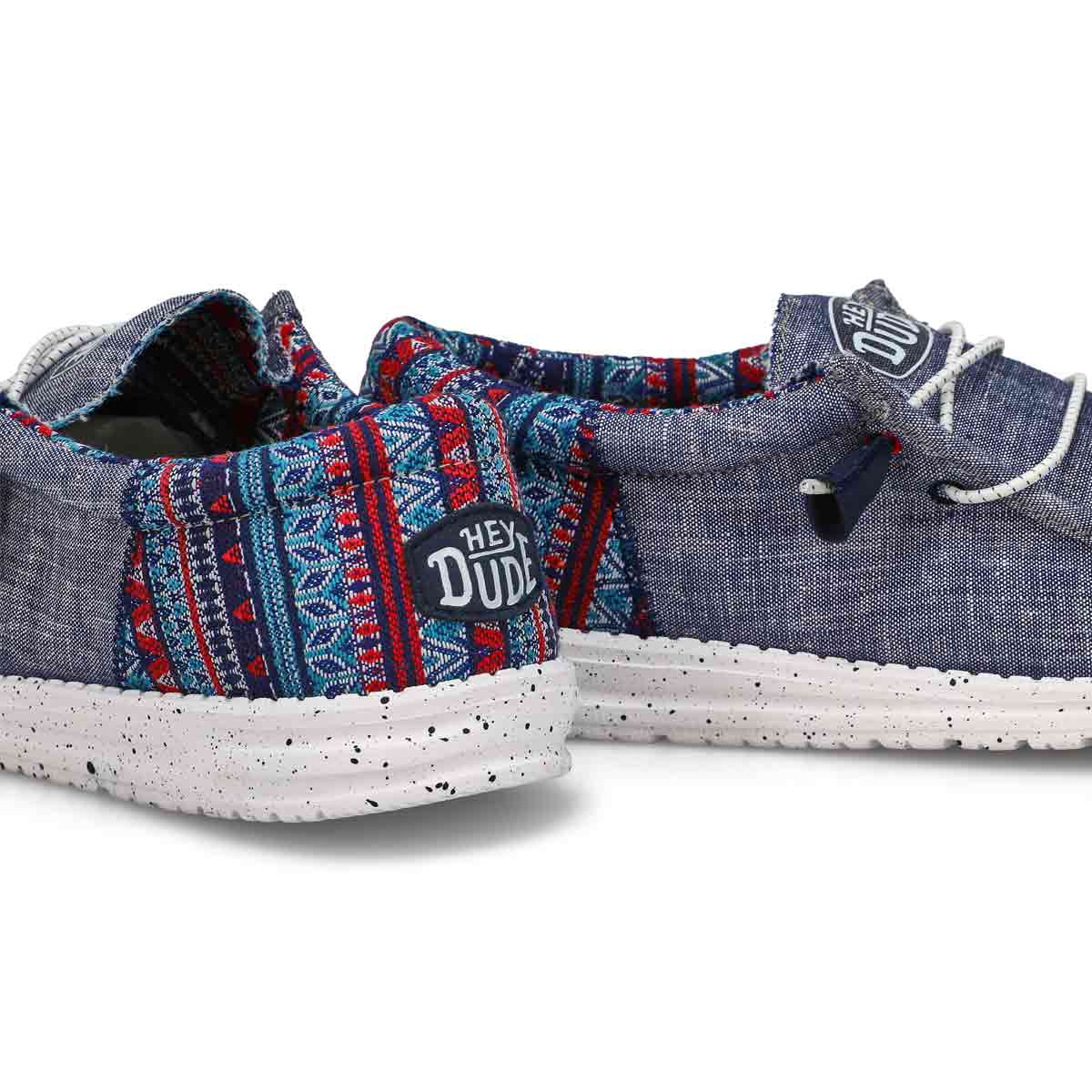 Men's Wally Eco Funk Casual Shoe - Jacquard
