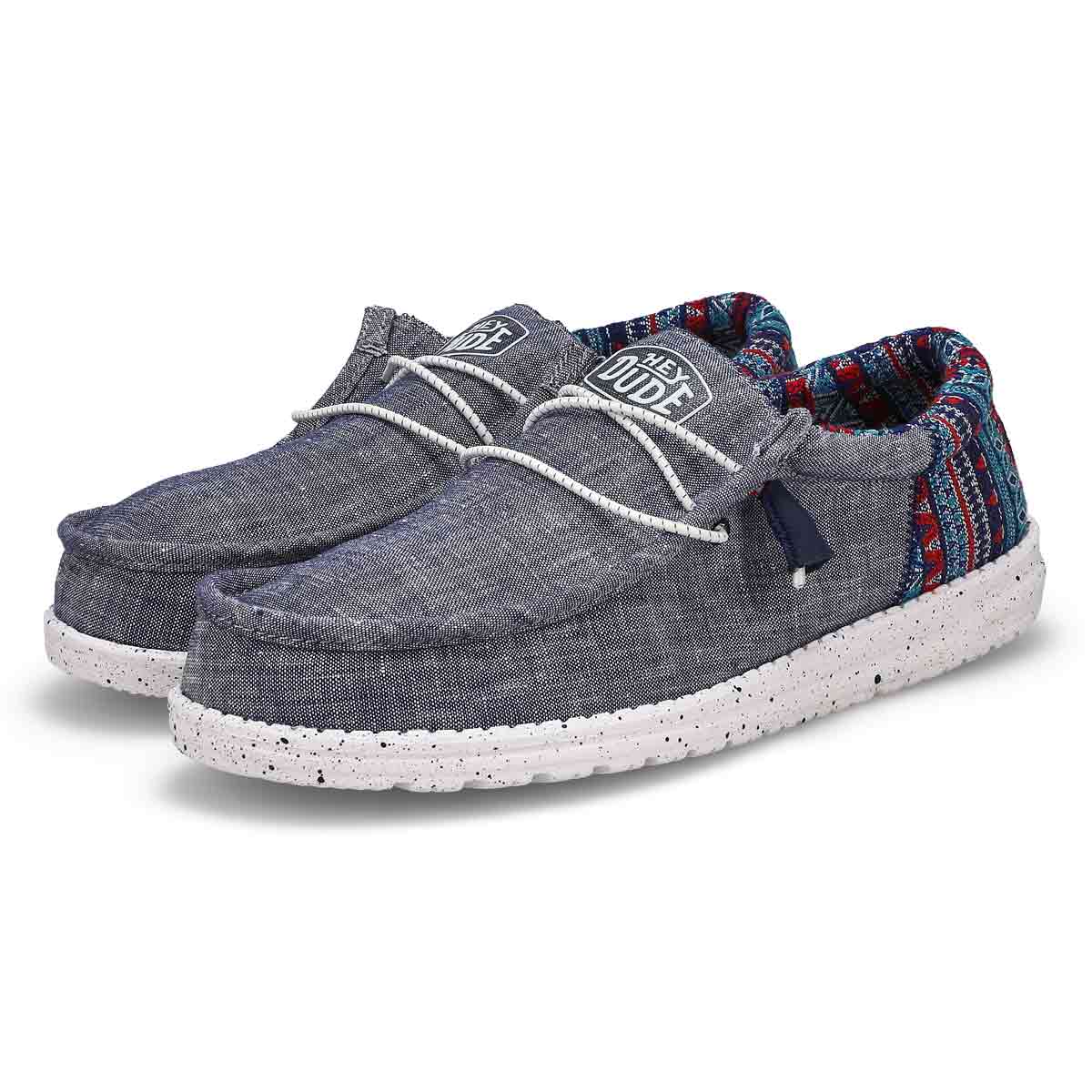 Men's Wally Eco Funk Casual Shoe - Jacquard