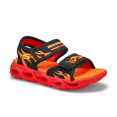 Bys Thermo-Splash Sandal - Black/Red