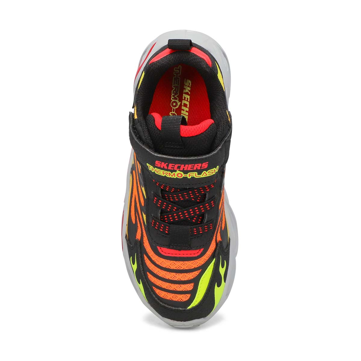 Boys' Thermo-Flash Light Up Sneakers - Black/Red