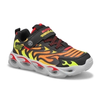 Boys' Thermo-Flash Light Up Sneakers - Black/Red
