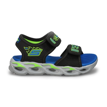 Boys' Thermo-Splash Sandal - Black/Blue/Lime