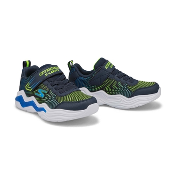 Boys' Erupters IV Sneakers - Navy/Lime