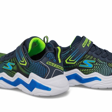Boys' Erupters IV Sneakers - Navy/Lime