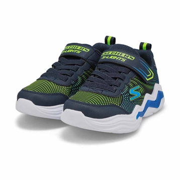 Boys' Erupters IV Sneakers - Navy/Lime