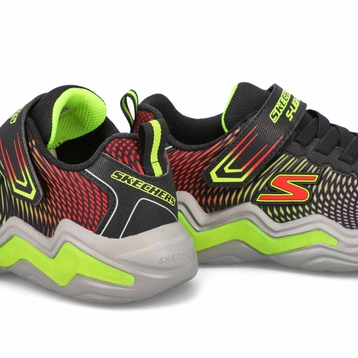 Boys' Erupters IV Light Up Sneaker - Black/Lime