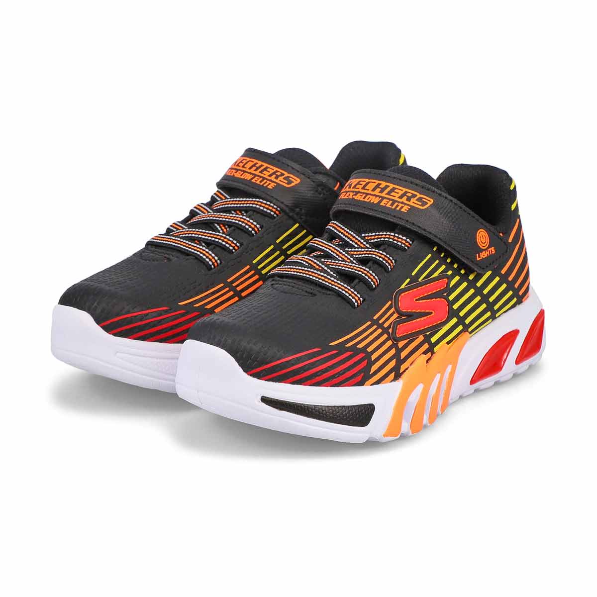 Boys' Flex-Glow Elite Light Up Sneakers