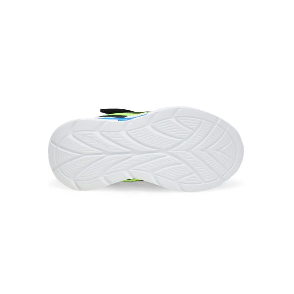 Baskets à lumières S LIGHTS FLEX-GLOW ULTRA, noir/anthracite/orange, bébés