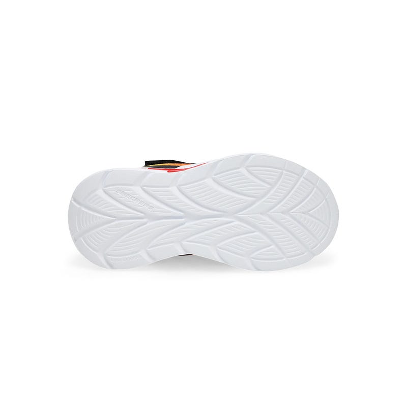 Baskets à lumières S LIGHTS FLEX-GLOW ULTRA, noir/rouge/jaune, bébés