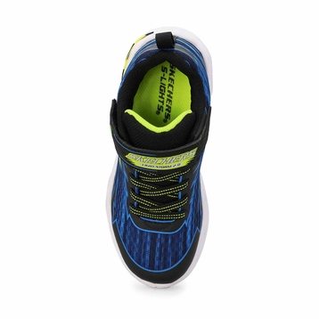 Baskets à lumières LIGHT STORM 2.0, noir/bleu, gar