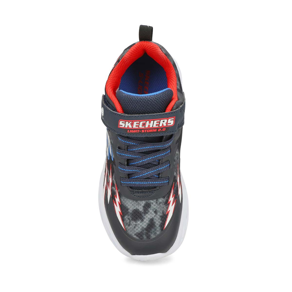 Boys' Light Storm 2.0 Light Up Sneaker - Navy/Red