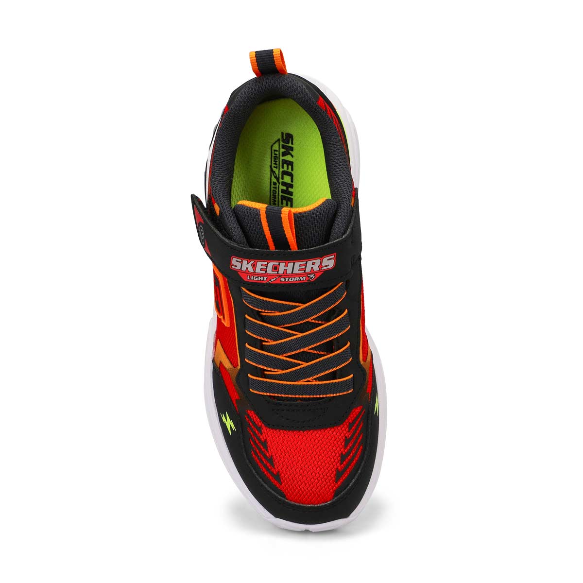 Boys'  Light Storm 3.0 Sneaker - Black/Red