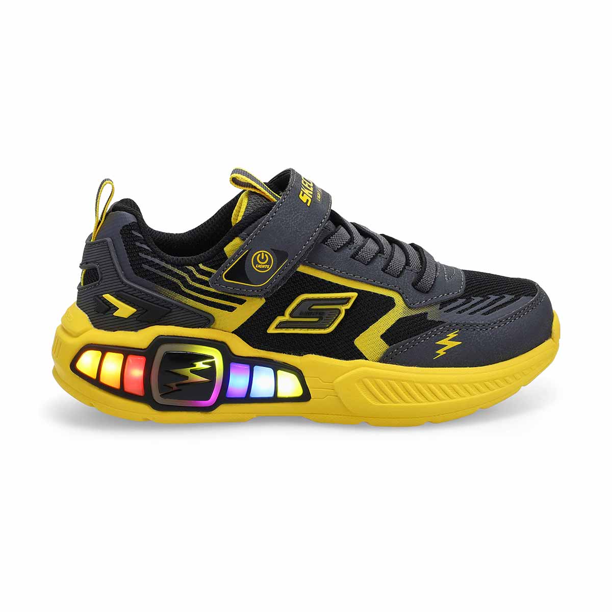 Boys' Light Storm 3.0 Sneaker - Black/Red