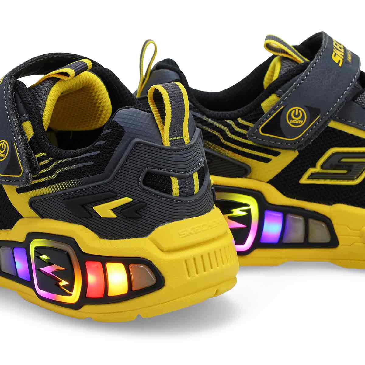 Boys' Light Storm 3.0 Sneaker - Black/Red