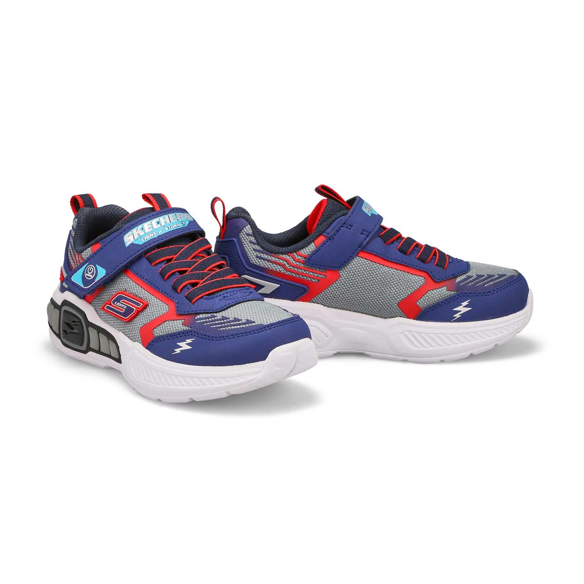 Boys' Light Storm 3.0 Sneaker - Navy/Red