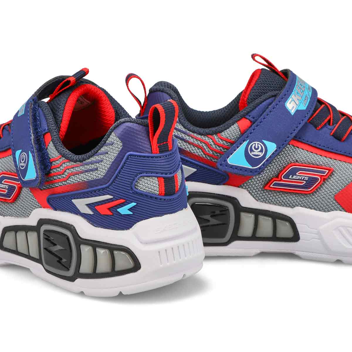 Boys' Light Storm 3.0 Sneaker - Navy/Red