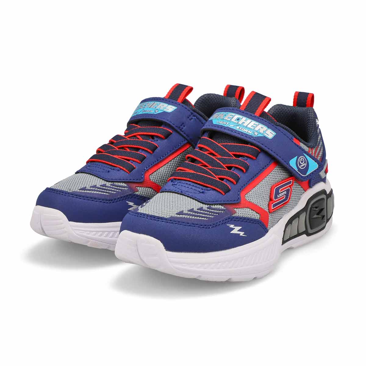 Boys' Light Storm 3.0 Sneaker - Navy/Red