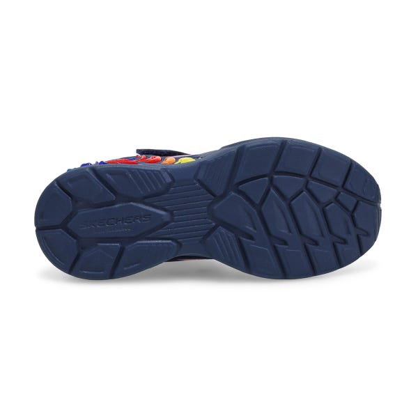 Espadrilles lumineuses Light Storm 3 garçon - Marine/Rouge