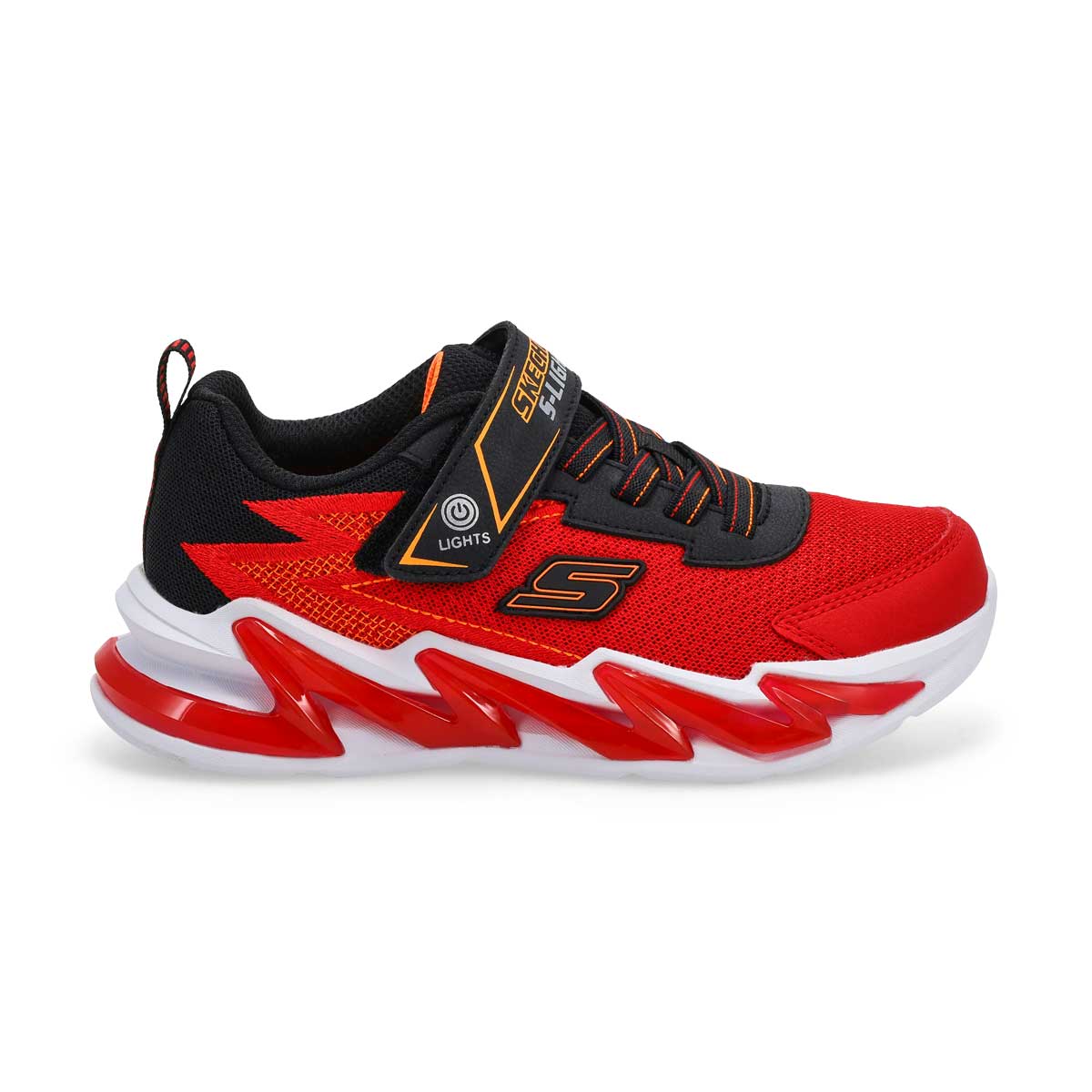 Boys'  Light Surge Up Sneaker - Red/Black