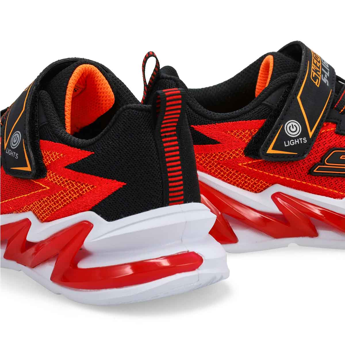 Boys'  Light Surge Up Sneaker - Red/Black