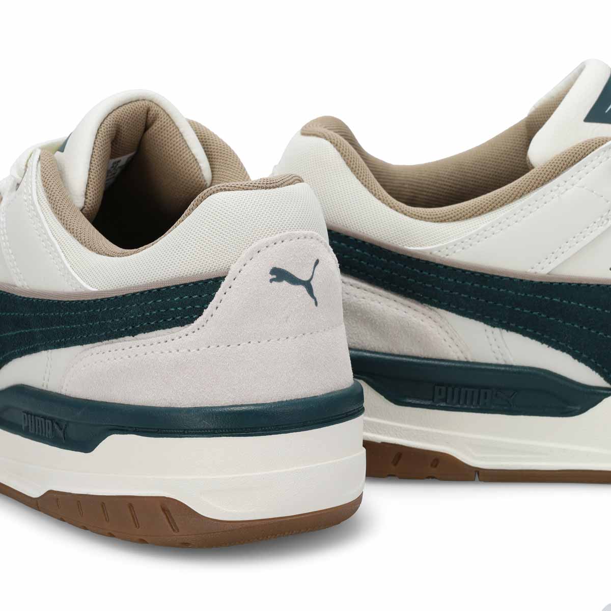 Men's Rebound Retro SD Lace Up Sneaker - Warm White/Green Terrain/Gum