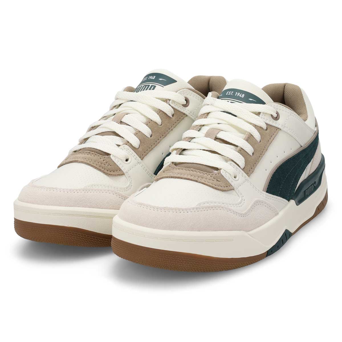 Men's Rebound Retro SD Lace Up Sneaker - Warm White/Green Terrain/Gum