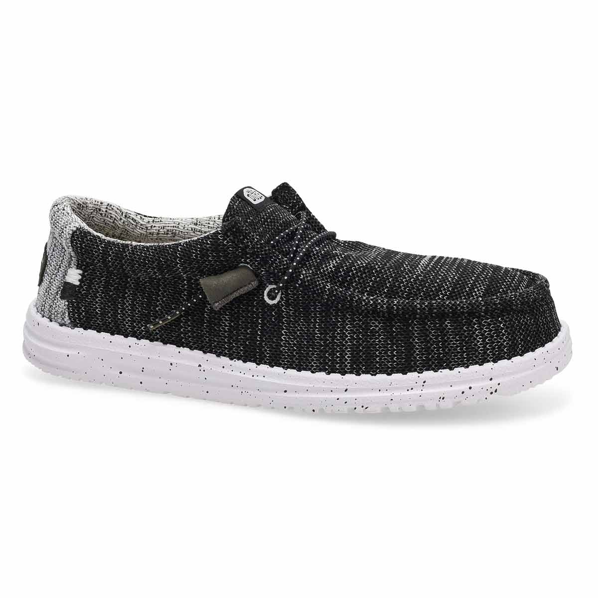 Men's Wally Stretch Casual Shoe - Meteorite