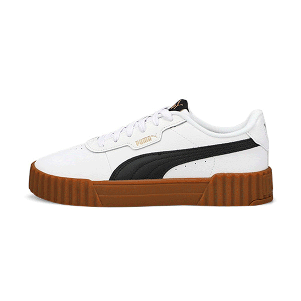 Puma Women's Carina 3.0 Lace Up Sneaker - Whi | SoftMoc.com
