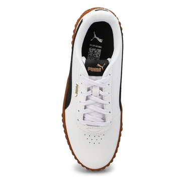 Baskets à lacets CARINA 3.0, blanc/noir, femmes