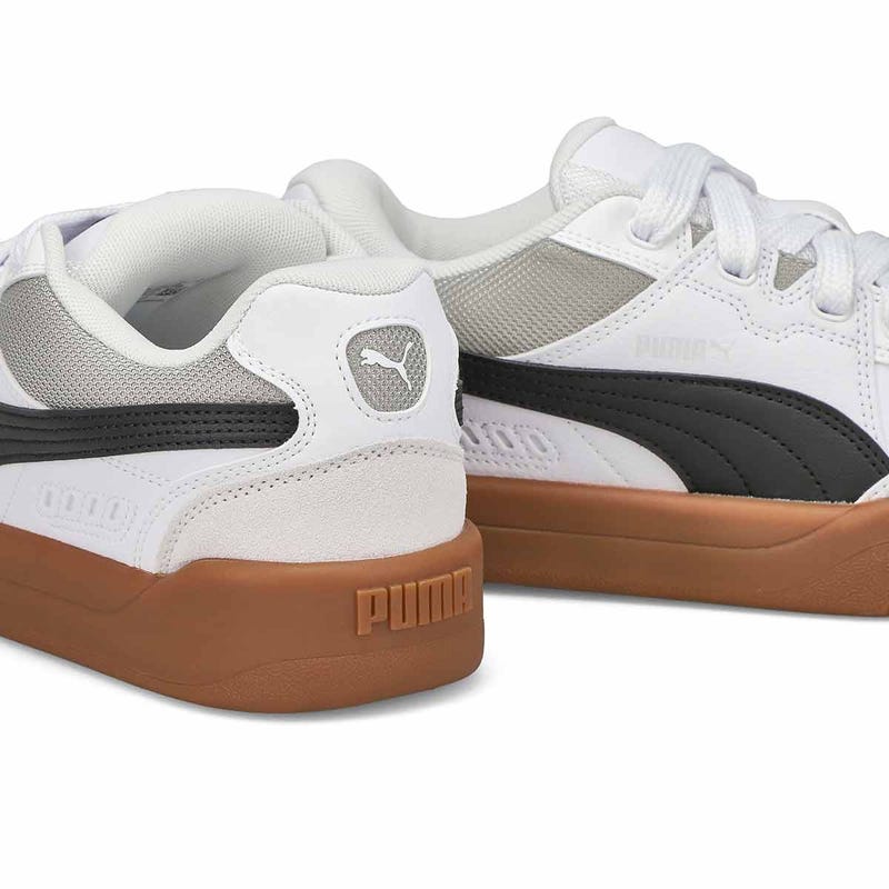 Baskets à lacets PARK LIFESTYLE SK8, blanc/gris/noir, hommes