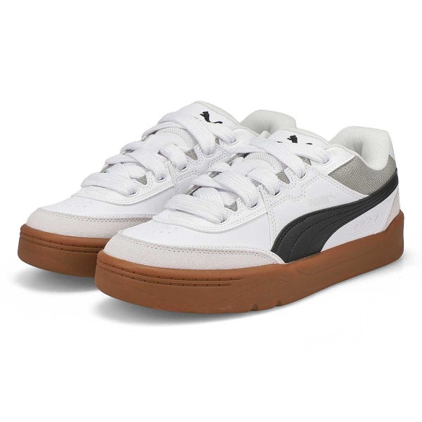 Baskets à lacets PARK LIFESTYLE SK8, blanc/gris/noir, hommes