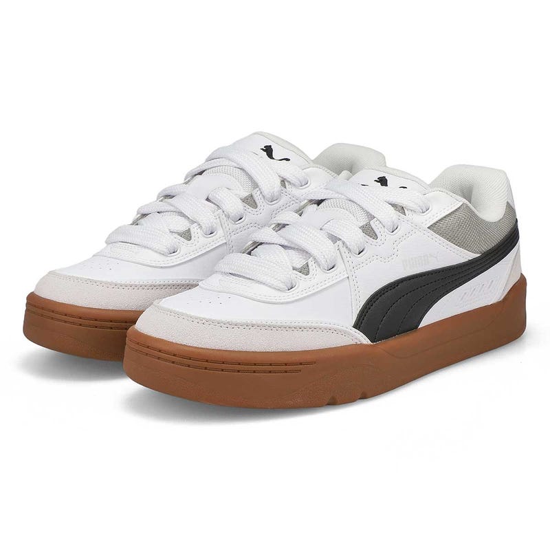 Baskets à lacets PARK LIFESTYLE SK8, blanc/gris/noir, hommes