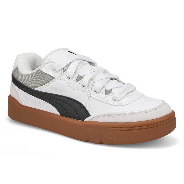 Baskets à lacets PARK LIFESTYLE SK8, blanc/gris/noir, hommes