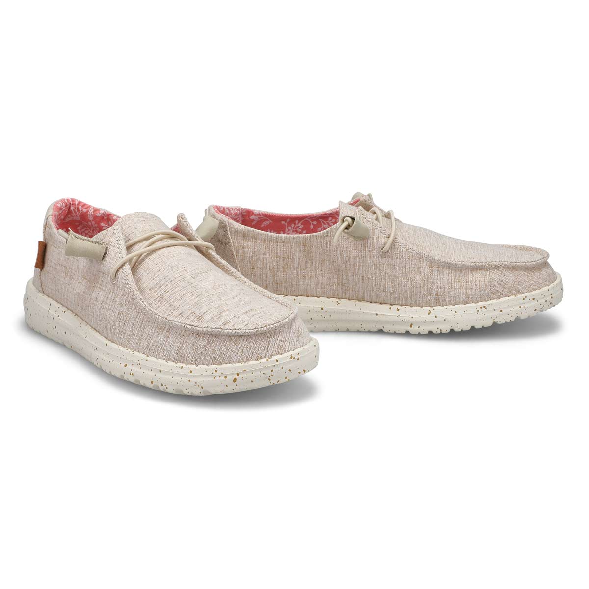 Women's Wendy Chambray Casual Shoe - White/Nut