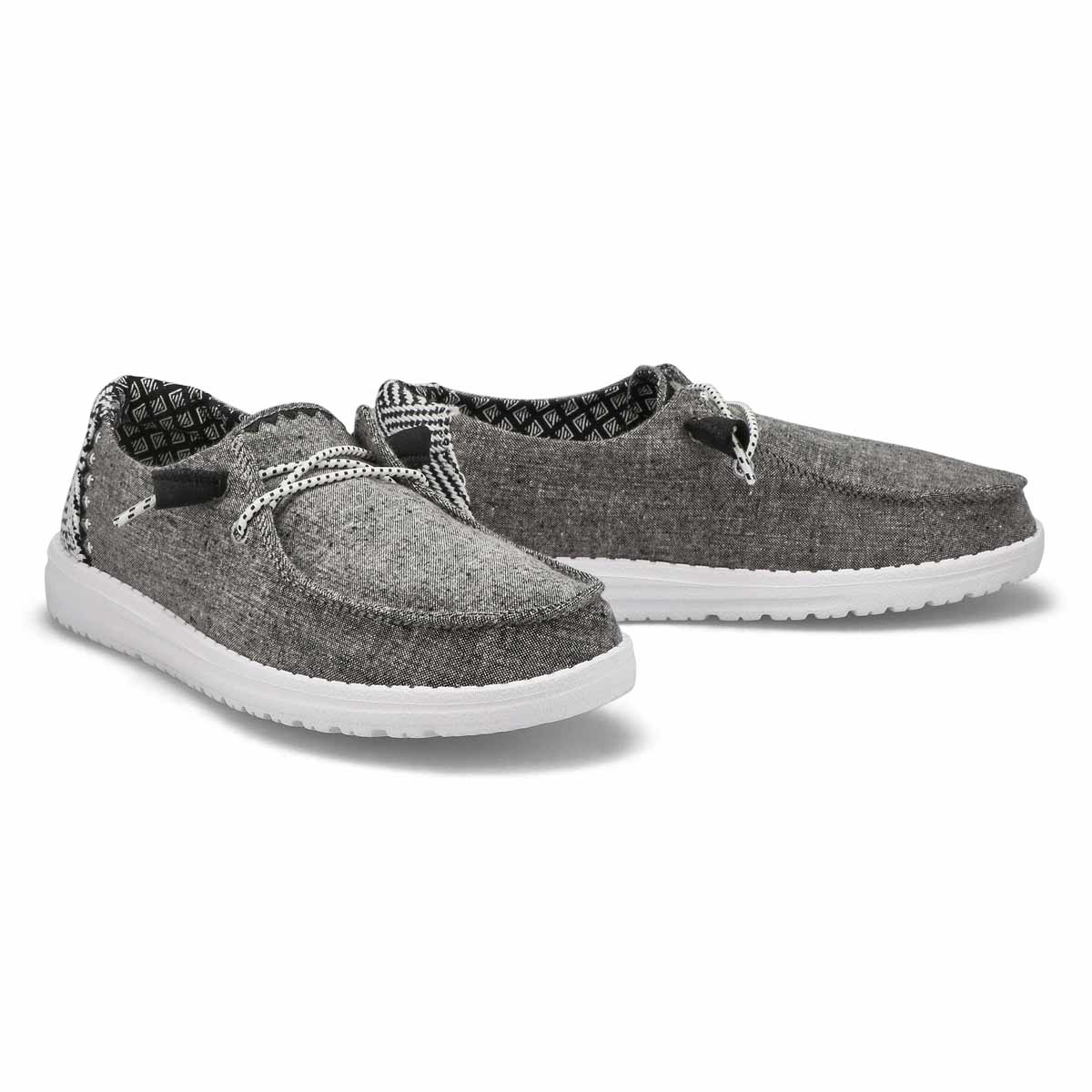 Women's Wendy Chambray Casual Shoe - Woven Onyx