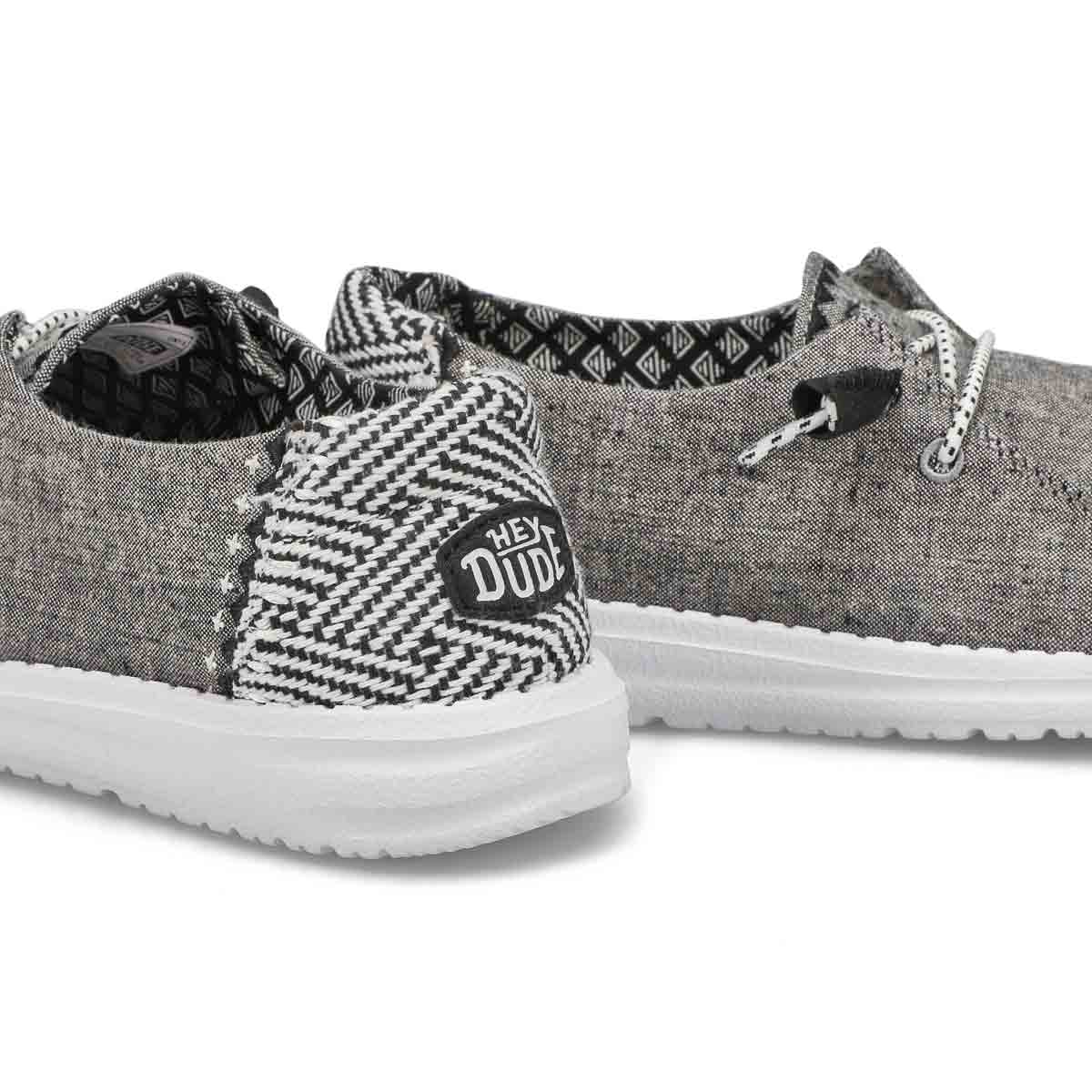 Women's Wendy Chambray Casual Shoe - Woven Onyx