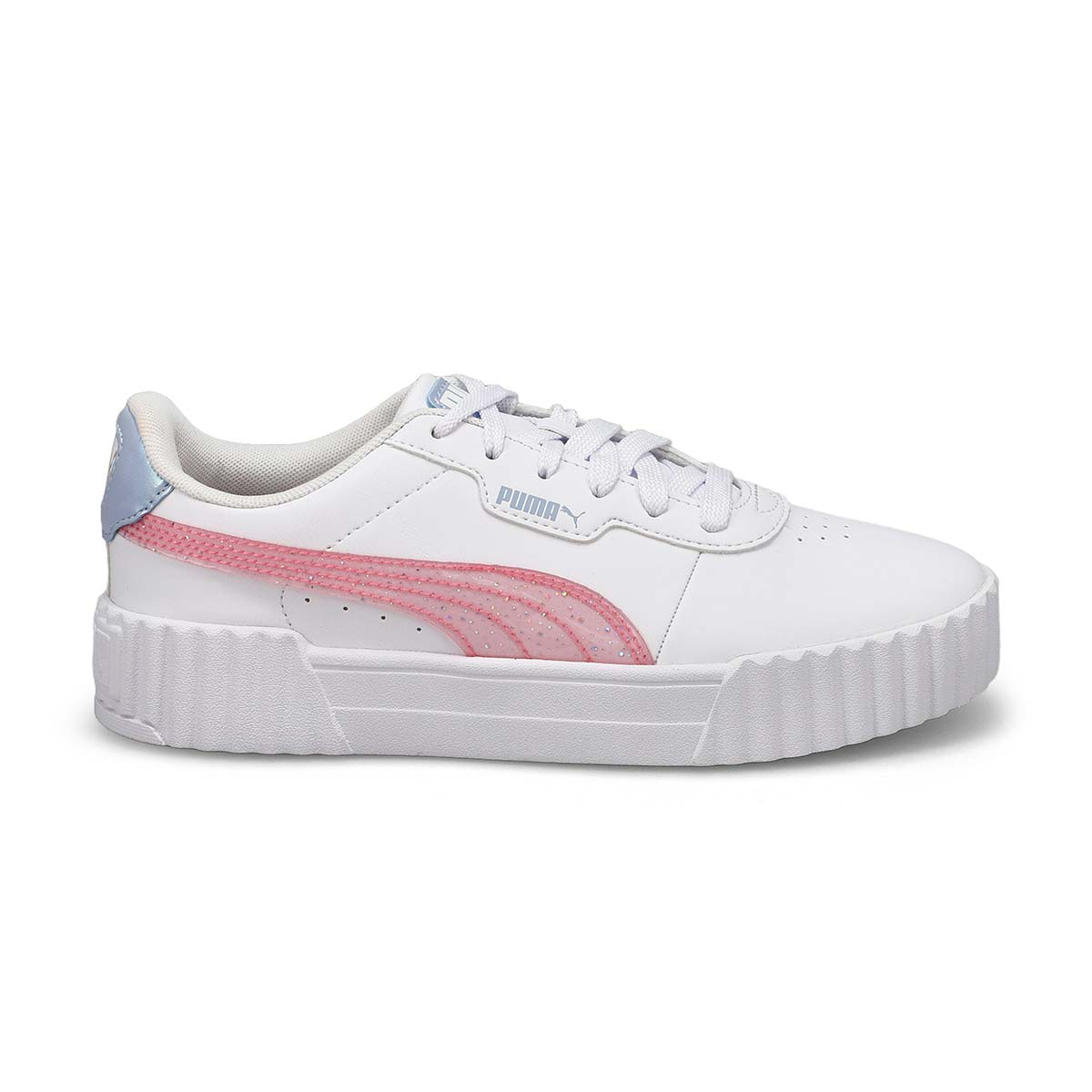 Baskets CARINA 3.0 BLURRY DREAMS, blanc/rose, enfants