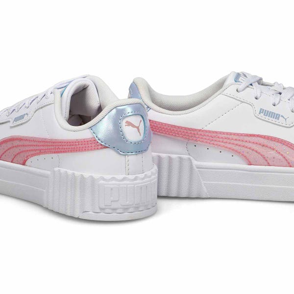 Kids'  Carina 3.0 Blurry Dreams Sneaker - White/Pink
