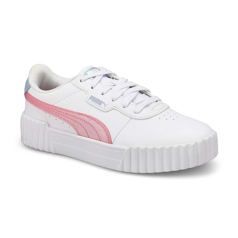 Kids'  Carina 3.0 Blurry Dreams Sneaker - White/Pink