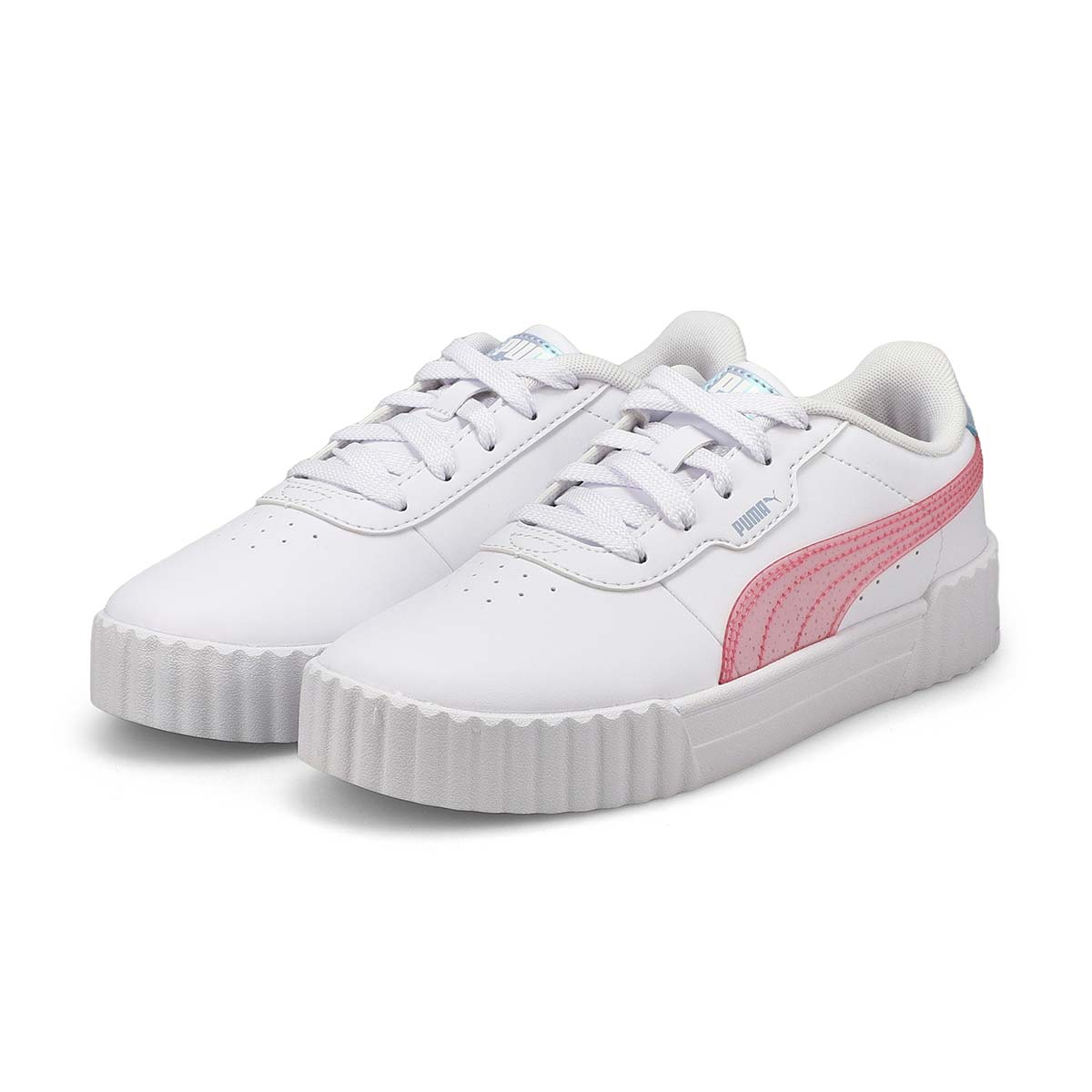 Kids'  Carina 3.0 Blurry Dreams Sneaker - White/Pink