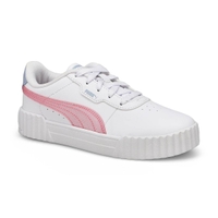 Kids'  Carina 3.0 Blurry Dreams Sneaker - White/Pink