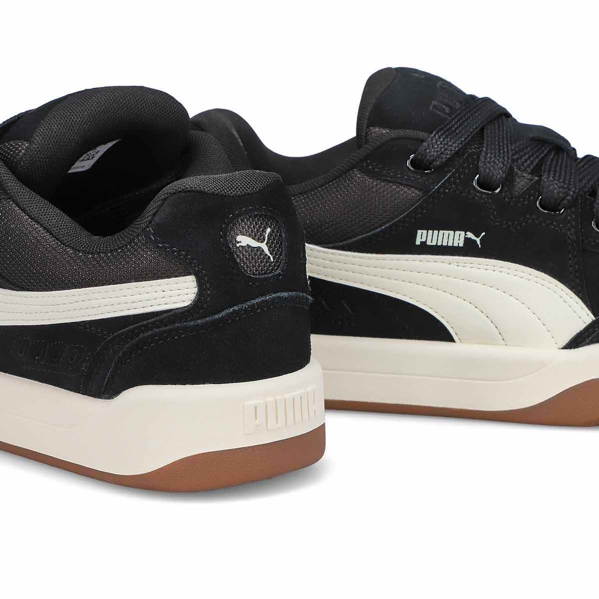 Baskets à lacets PARK LIFESTYLE SK8, noir/blanc cassé, hommes