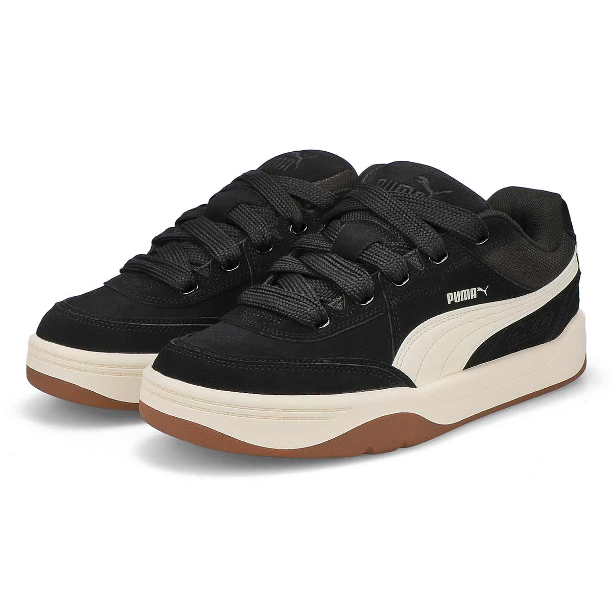 Baskets à lacets PARK LIFESTYLE SK8, noir/blanc cassé, hommes