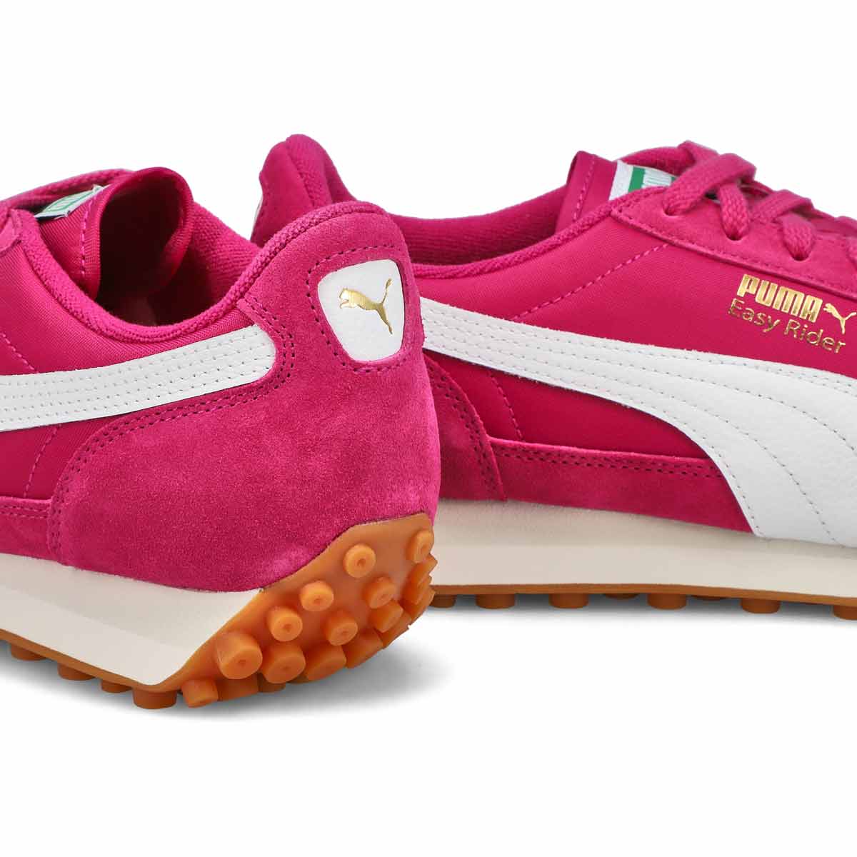 Women's Easy Rider Vintage Lace Up Sneaker - Magenta Gleam/White