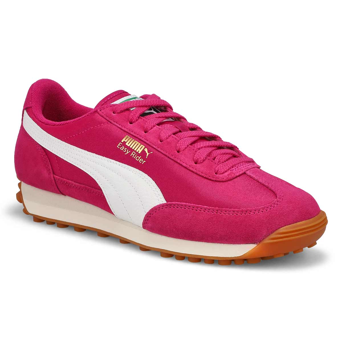Women's Easy Rider Vintage Lace Up Sneaker - Magenta Gleam/White