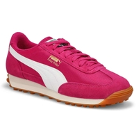 Women's Easy Rider Vintage Lace Up Sneaker - Magenta Gleam/White