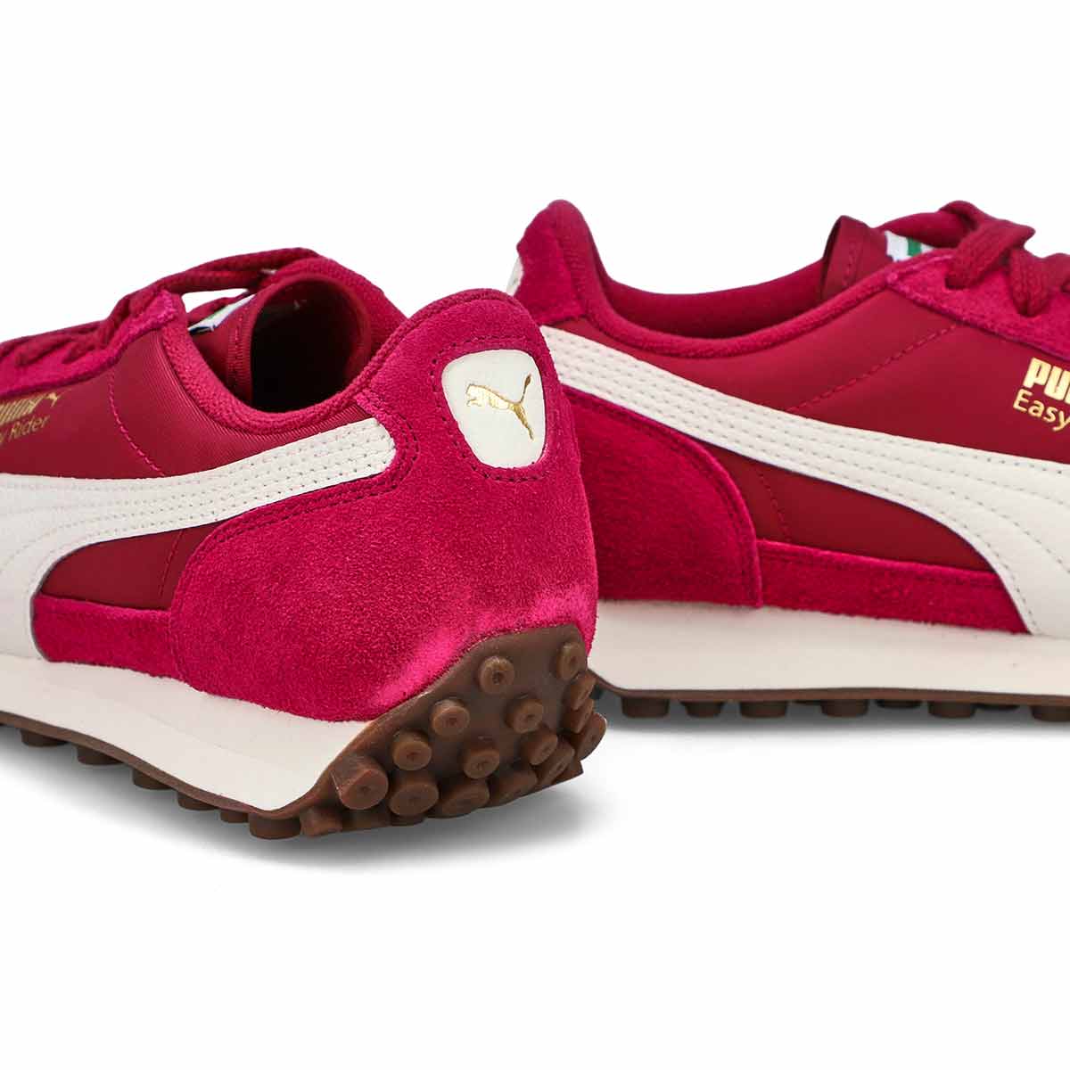 Women's Easy Rider Vintage Lace Up Sneaker - Berry/Warm White