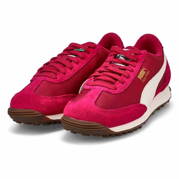 Women's Easy Rider Vintage Lace Up Sneaker - Berry/Warm White